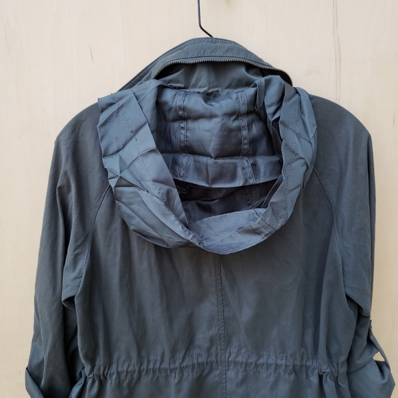 A New Day Army Green Drawstring Utility Jacket - S - Picture 16 of 16